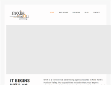 Tablet Screenshot of mediavisionadvertising.com